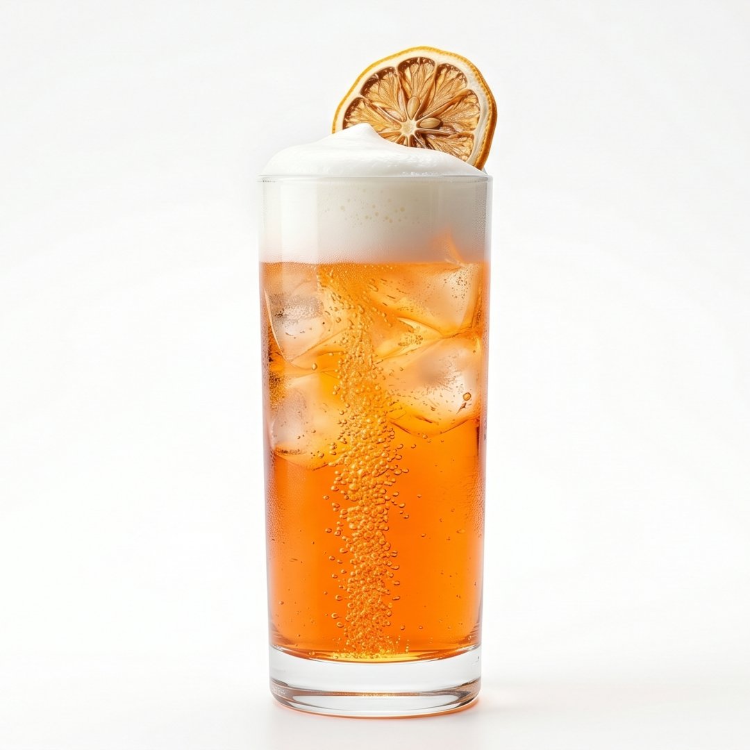 Cocktail signature Circus Spritz preparato dal team Circus