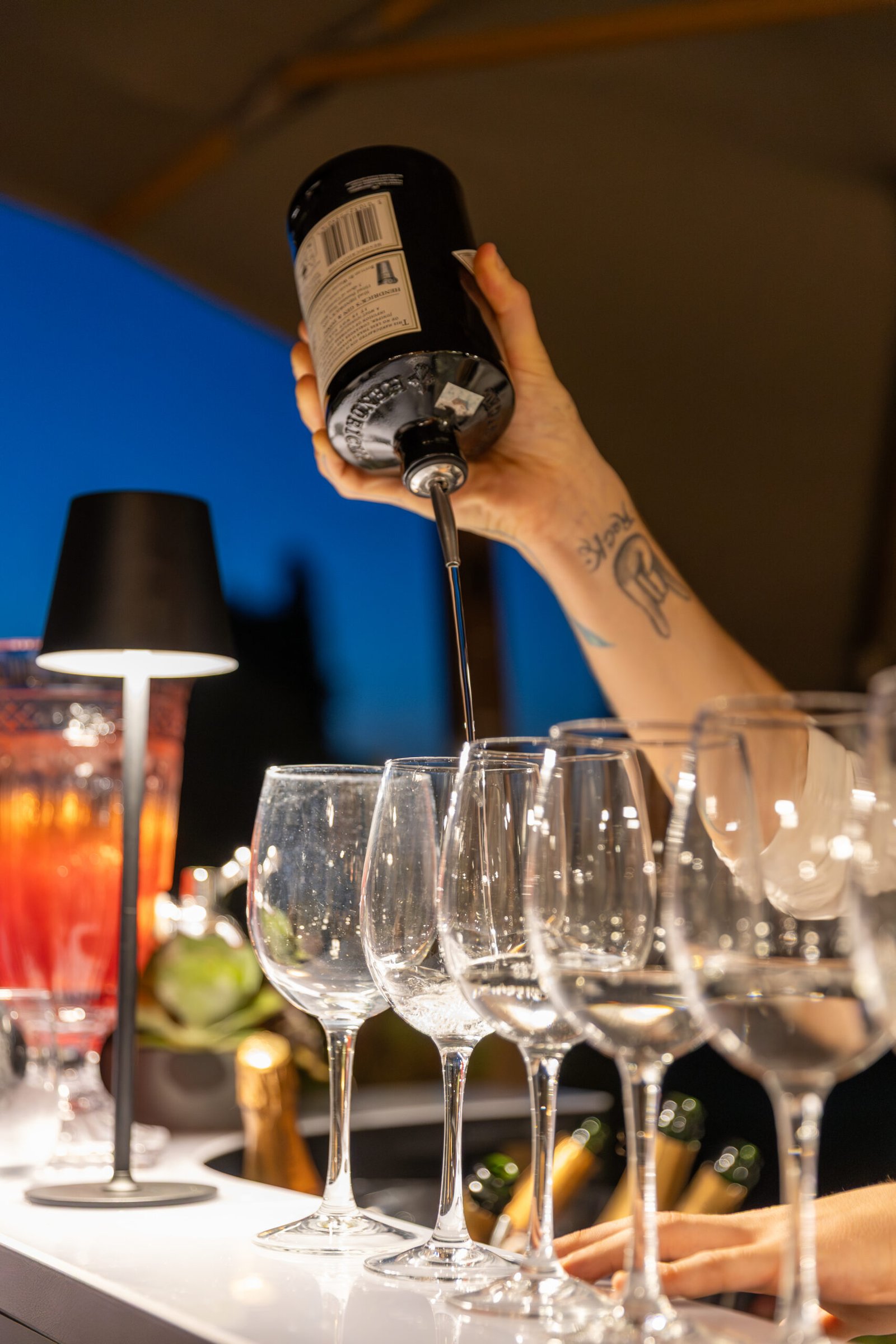 Bartender Circus in azione durante un evento