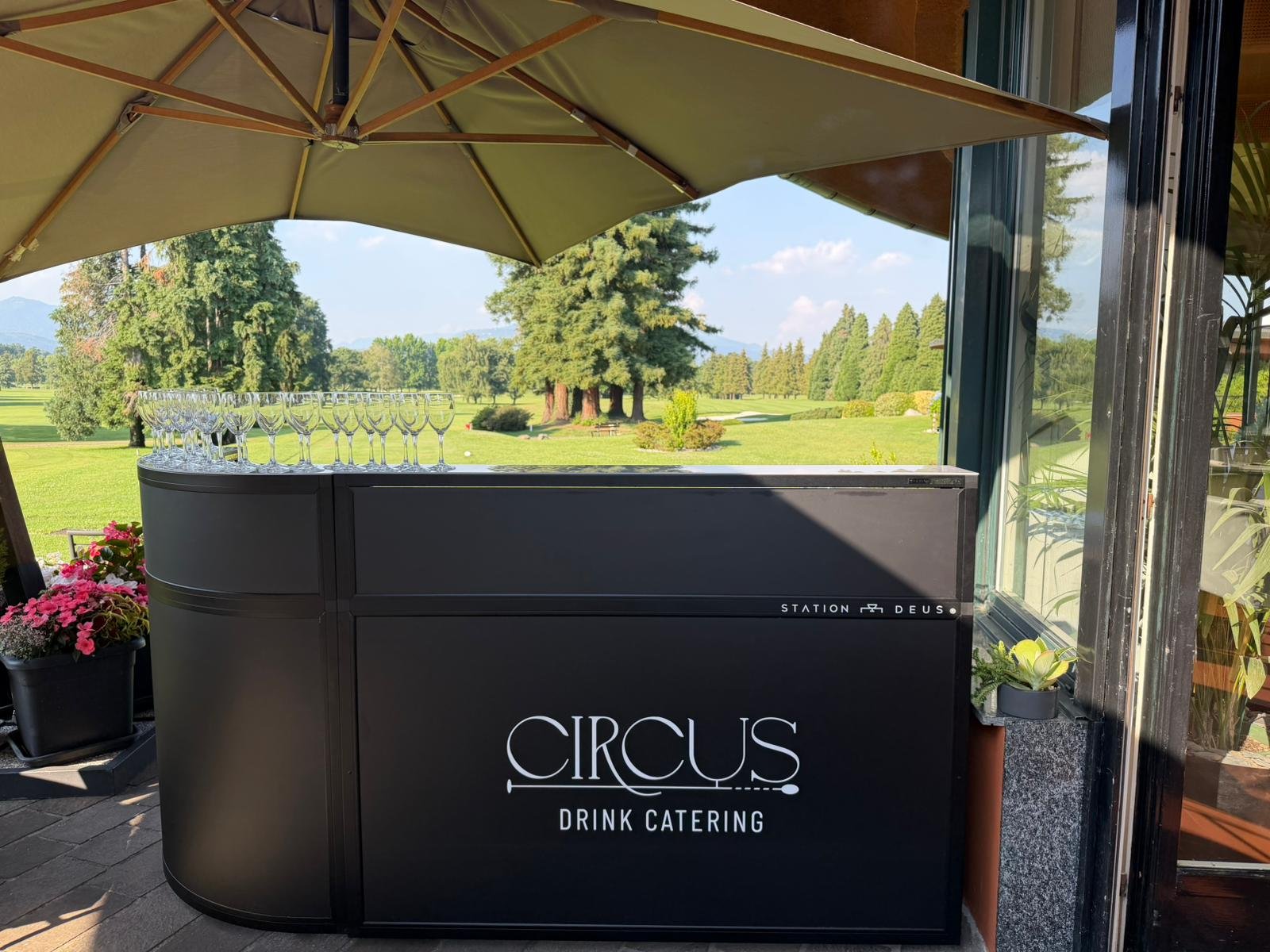 Catering open bar durante un evento a Como