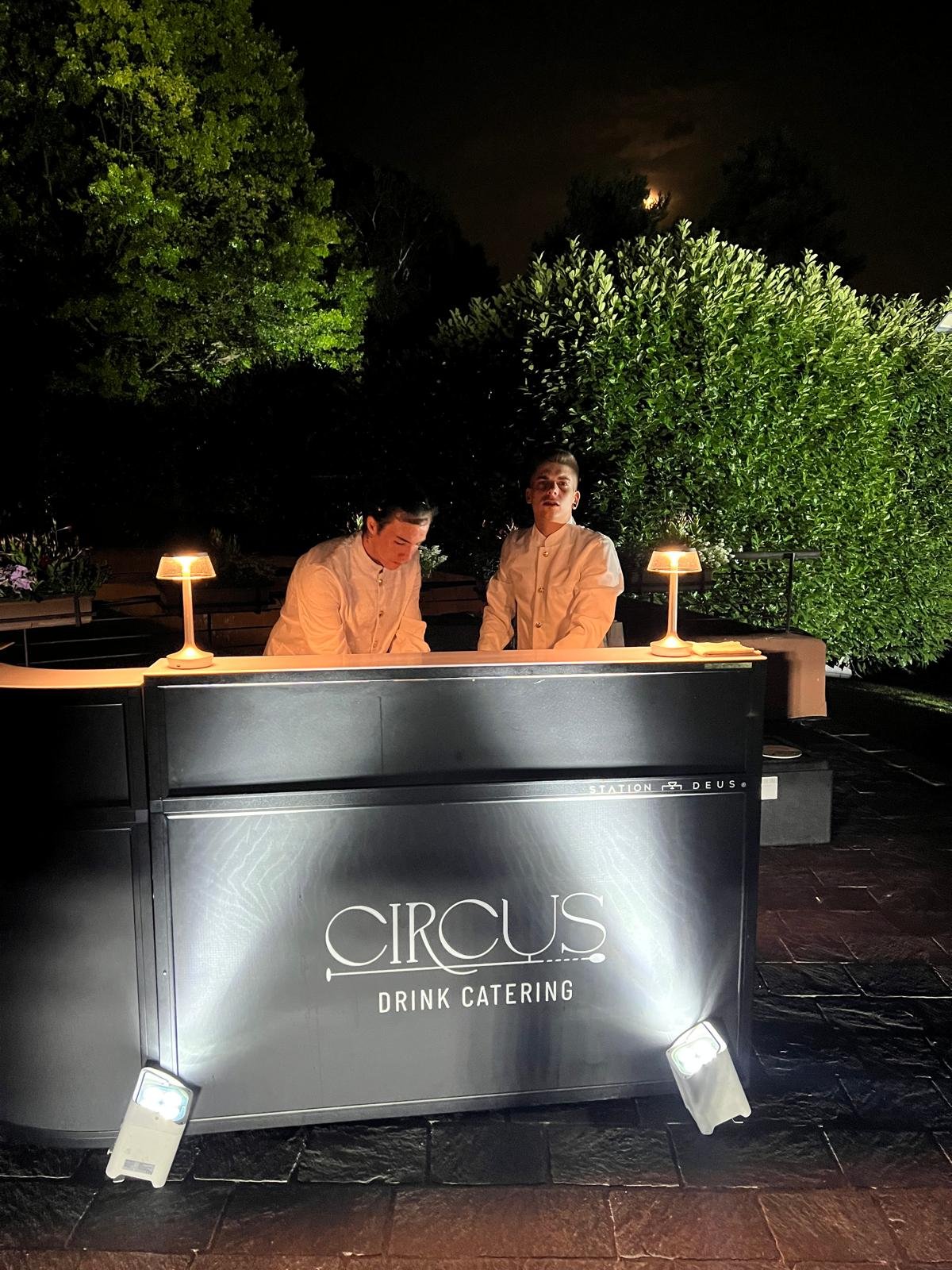 Team catering open bar Circus a Milano e Como